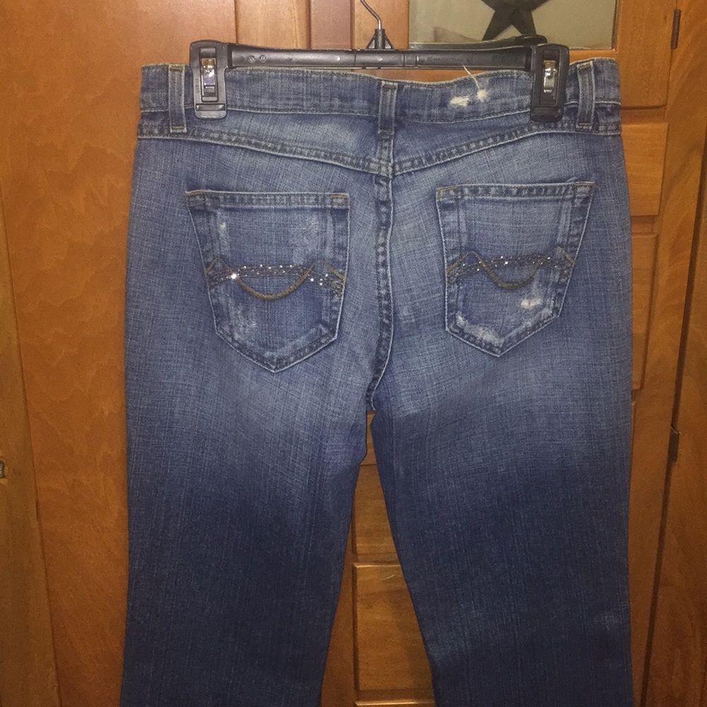 Mossimo jeans with bling